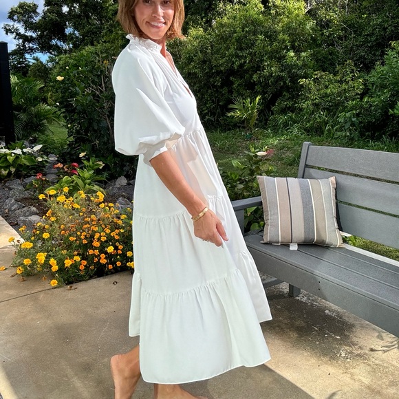 AMANDA UPRICHARD White Dress - Picture 4 of 4